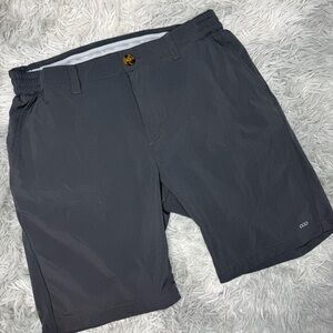 33,000 Ft Gray Golf Athleisure Hiking Casual Shorts Gray Mens Size Small